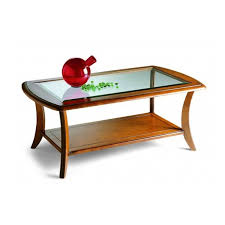 Ta523 table rectangulaire loann réalisée en chêne et fer 190x100 avec 2 allonges de 45 ref: Table Basse Rectangulaire Merisier Et Verre Neha