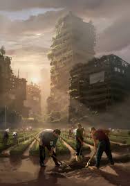 I Have A Mansion In The Post Apocalyptic World Ooksaidthelibrarian Post Apocalyptic Art Apocalypse Art Apocalypse Landscape