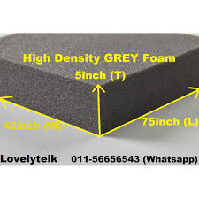 The specific properties of foam gaskets vary depending on the type of polymer used. 5 Inch High Density Grey Cushion Sponge Sofa Foam Mattress Material Sport Safety Mat Material Shopee Malaysia