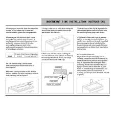 This sink was attached with clips. Stufurhome Nw 3018s 18 Nw 3018s Installation Guide Manualzz