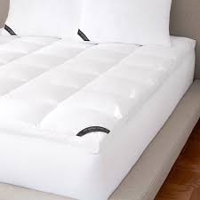 Five Queens Court Elite 300 Tc Cotton Allergen Barrier Mattress Topper White California King Mattress Best Mattress Cotton Mattress