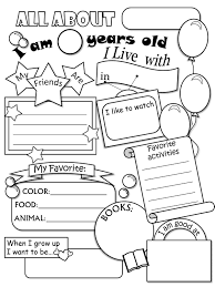 They will really connect with this fun all about me worksheet. All About Me Worksheet Apprendre L Anglais Activites Pour La Rentree Feuilles De Travail Pour Creche