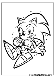 Printable sonic coloring pages for kids delve into the video gaming world of your favorite sonic the hedgehog by putting colors on these free and unique coloring pages dedicated to him. Sonic The Hedgehog Coloring Pages 100 Free 2021