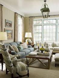 Sr Gambrel Living Room Sage Green Walls Light Blue Sofa Warm Wood Coffee Table Also The Aqua Marine Blue Trim On Windo Home Living Room Home And Living Home