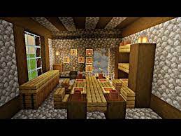 This is a great solution for a 2 block wide kitchen canopy. Minecraft Tutorial Medieval Kitchen Interior Youtube