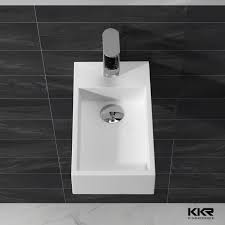100 acrylic solid surface wash basin