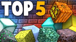 Can you see through lava with slime blocks? Top 5 Rarest Blocks In Minecraft Youtube
