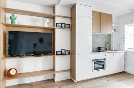25m2 Paris Studio Renovated By Transition Id Loft Style Homes Home Micro Apartment