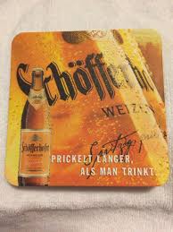 Schofferhofer German Beer Coasters Beer Book Cover