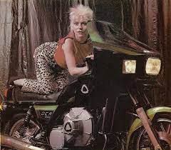 Debbie Harry On A Van Veen Rotary Blondie Debbie Harry Debbie Harry Deborah Harry