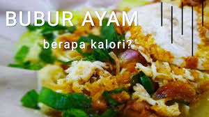 1 sendok makan nasi putih berapa gram dan berapa kalori. Diet 23 Bubur Ayam Berapa Kalori Youtube
