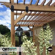 Looking to add a little ambience with outdoor lighting.? Project Plans Specialty Pergolas For Unique Outdoor Spaces