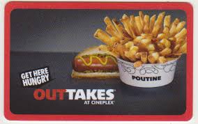 Outtakes Hungry Poutine Gift Card