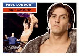 Paul London 2005 Topps Heritage WWE Card #5
