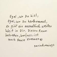 Nach as a temporal preposition (meaning after) nach + hours nach is used to say the hour in german. Karindrawings Barfuss Nach Hause Kommen Spruche Zitate Worte Zitate Gluckliche Worter