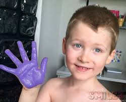 Rowan's Back-to-School Shirt with Handprints: Kindergarten Update!