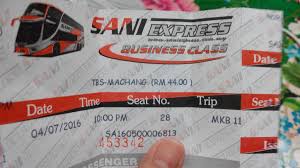 Its founder is dato' sani salleh. Aredaa Auf Twitter Tiket Bas Sani Ekspress Dari Tbs Ke Machang 4 7 10am Utk Dijual Mention Or Ws 0139871601