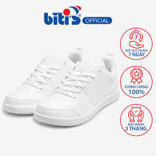 Giày Thể Thao Thông Dụng Nam Nữ Biti's Basic BSM000600TRG/BSW000600TRG  (Trắng) | Shopee Việt Nam