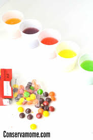 A variety of skittles candies (although if you're looking for a sugar free option, these pom see if they can make a pattern with all 5 colors, or who can make the longest chain without messing up or skipping something. Conservamom Skittles Water Color Paints Easter Coloring Sheet Conservamom