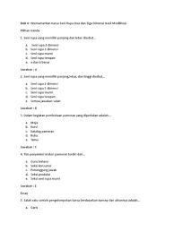 Maybe you would like to learn more about one of these? Soal Seni