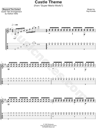 Learn to play guitar by chord / tabs using chord diagrams, transpose the key, watch video lessons and much more. Beyond The Guitar Castle Theme From Super Mario World Guitar Tab In E Minor Download Print Sku Mn0192551