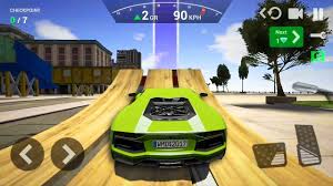 Silakan download game csr racing 2 mod apk + data. Ultimate Car Driving Simulator New Car Lamborghini Aventador Android Game 9 Youtube