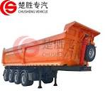 China Factory Manufacture Tipper Truck Trailer Type 4 Axles ...