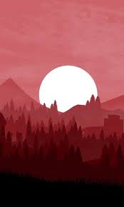 Wallpaper hd of rust, video games. Rust Sunset Horizon Forest Minimal Art Wallpaper Art Wallpaper Scenery Wallpaper Minimal Wallpaper