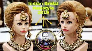Hi, guys, i am so the hear styles for indian wedding hairstyle for long hair and so gold jada by classic gold and white flowers. Indain Bridal Hairstyle 2019 Wedding Bridal Hairstyle Latest Indian Bridal Bun Hairstyle Youtube