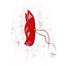 Kitsune is the japanese word meaning fox. Pin On Kitsune Inari Japanese Foxes