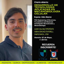 Nos vemos el próximo lunes en la Universidad Tecnológica Metropolitana !