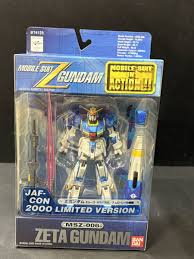 樂淘letao】日本代購代標第一品牌－未開封BANDAI MIA モビルスーツインアクションMSZ-006  Zガンダムエゥーゴ・カラバ所属アムロ・レイ仕様機JAF-CON2000 現状品