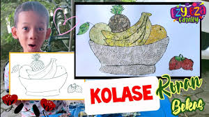 Tempat pensil dari koran bekas. Kolase Gambar Buah Dari Koran Bekas How To Make Newspaper Collage Youtube