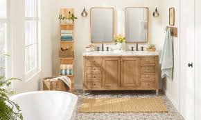 Wall cabinet bathroom cabinets : 9 Small Bathroom Storage Ideas That Cut The Clutter Overstock Com