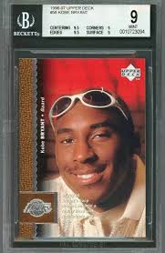 Kobe Bryant Rookie Upper Deck Graded 9
