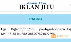It's free to sign up and bid on jobs. Lowongan Kerja 2021 Kab Sidoarjo Jualo