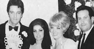 Elvis had flown his new wife's. Priscilla Presley S Matron Of Honor Was A Kardashian Littlethings Com