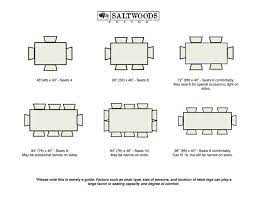 4 foot round will comfortably seat up to 4 people. Round Table Size To Seat 6 Novocom Top