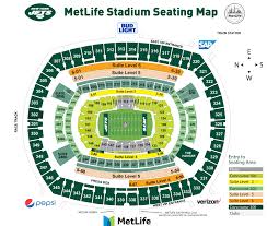 Qualified Giants Stadium Virtual Seating Chart View Giants