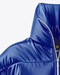 Download Glossy Women S Down Jacket Mockup In Apparel Mockups On Yellow Images Object Mockups