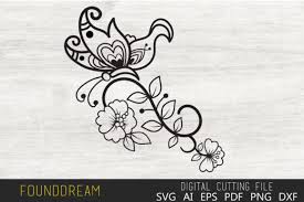 1,000+ vectors, stock photos & psd files. Floral Butterfly File Graphic By Foundream Creative Fabrica