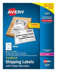 Order ups blank shipping labels best ship templates for powerpoint. Shipping Labels W Paper Receipts Permanent Adhesive Avery Com