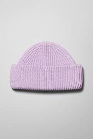 Candice Beanie Light Green Hats Weekday Light Pink Hat Pink Hat Beanie