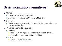 Basic operations on a lock: Computer Systems Parallel Programming And Synchronization Jakub Yaghob