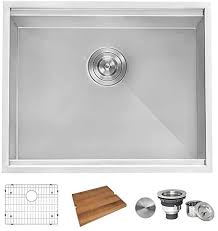 We did not find results for: Ruvati 21 Inch Workstation Bar Prep Undermount 16 Gauge Ledge Kitchen Sink Stainless Steel Single Bowl Rvh8307 Amazon Com