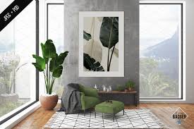 Interior Mockup Frame Mockup Frame Mockups Mockup Creator Frames On Wall