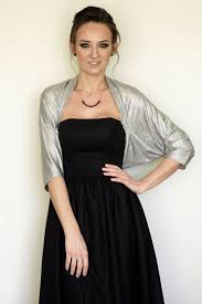 Silver Evening Shrug Silver Bolero Shawls Wraps Dressy Etsy Shrug For Dresses Evening Shawls And Wraps Dressy