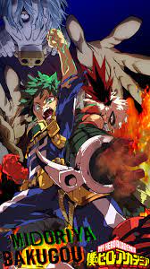 Anime, my hero academia, izuku midoriya, katsuki bakugou. Boku No Hero Academia Wallpaper Iphone 7 By Lenbeezy On Deviantart