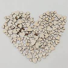 M Egal 100pcs Sewing Craft Wooden Buttons Heart Shaped Design Buttons Without Hole Coupon Deal Foo Diy Party Crafts Wedding Craft Supplies Wood Crafts Diy