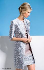 Brautmutter kleid mit mantel, i also all our social media house rules. Linea Raffaelli Resort Set 47 Langer Mantel Und Passendes Kleid In Einem Errotenden Und Weichen Blaupause Party Kleider Kleidung Brautmutter Kleider